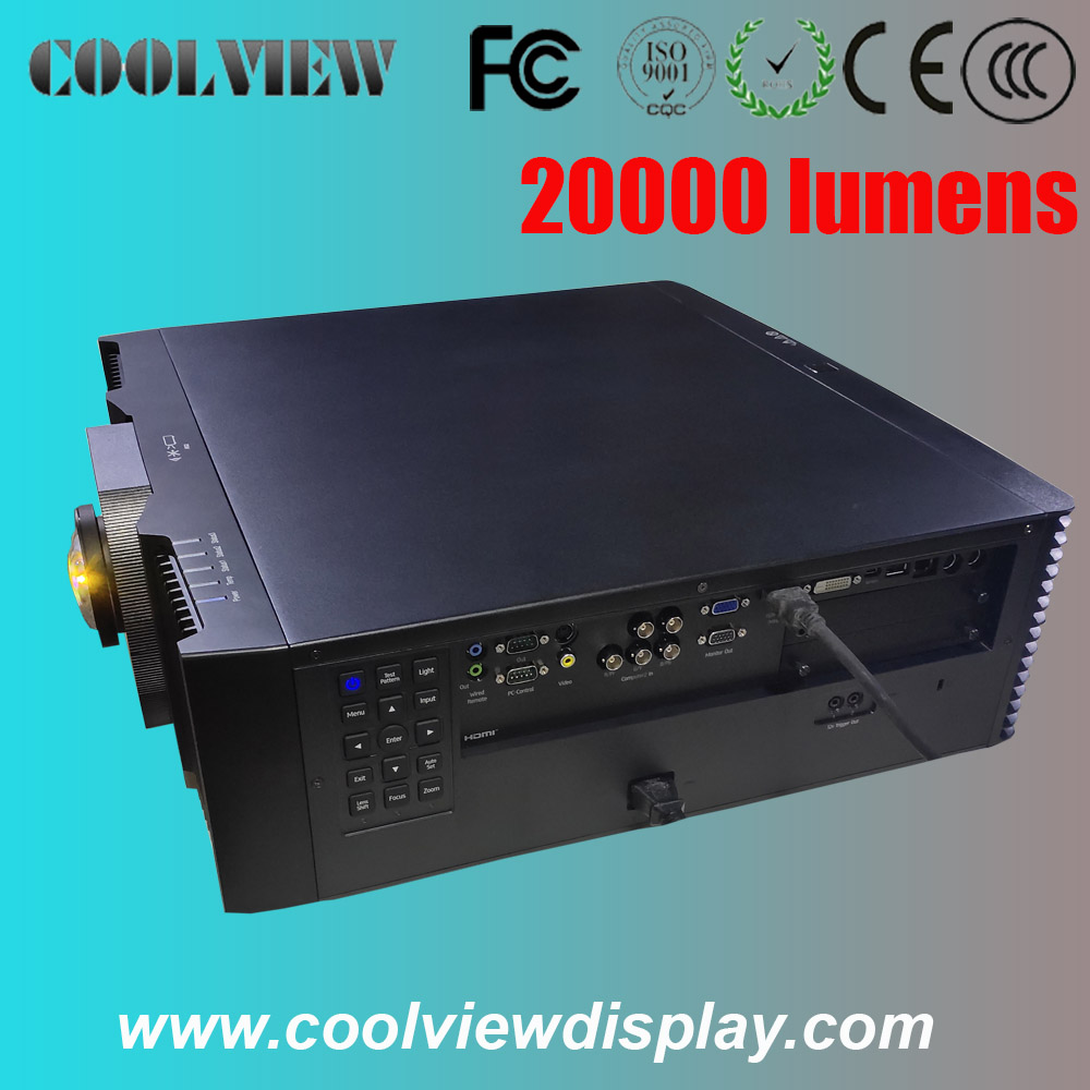 20000 ansi lumens laser projector