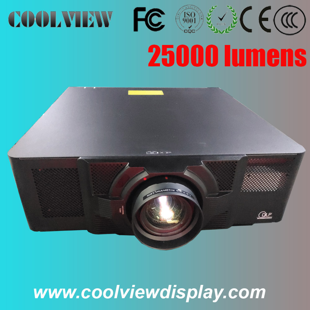 25000 ansi lumens laser projector