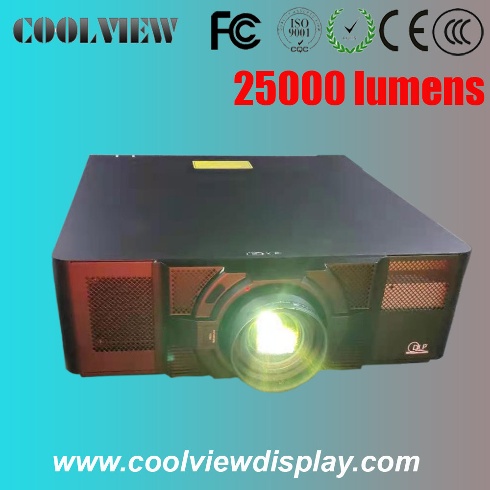 25000 ansi lumens laser projector