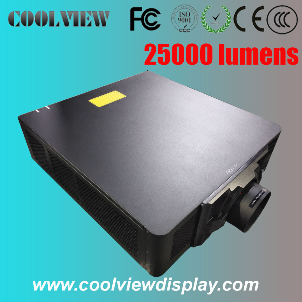 25000 ansi lumens laser projector