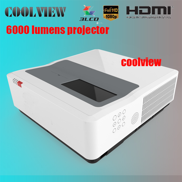 6000 ansi lumens ultra short throw projector