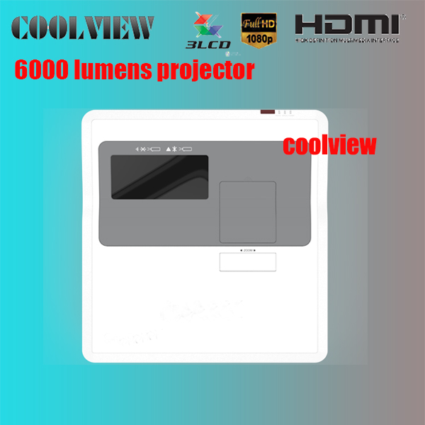 6000 ansi lumens ultra short throw projector