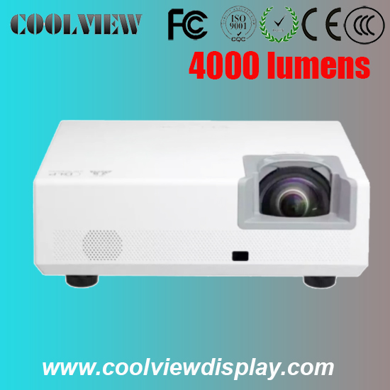 4000 ansi lumens short throw projector