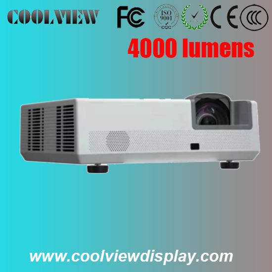 4000 ansi lumens short throw projector