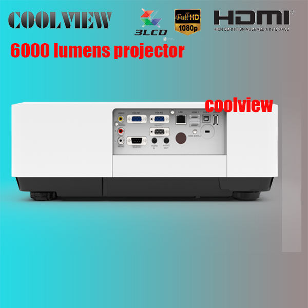 2k 6000 lumens 3LCD HLD UST projector