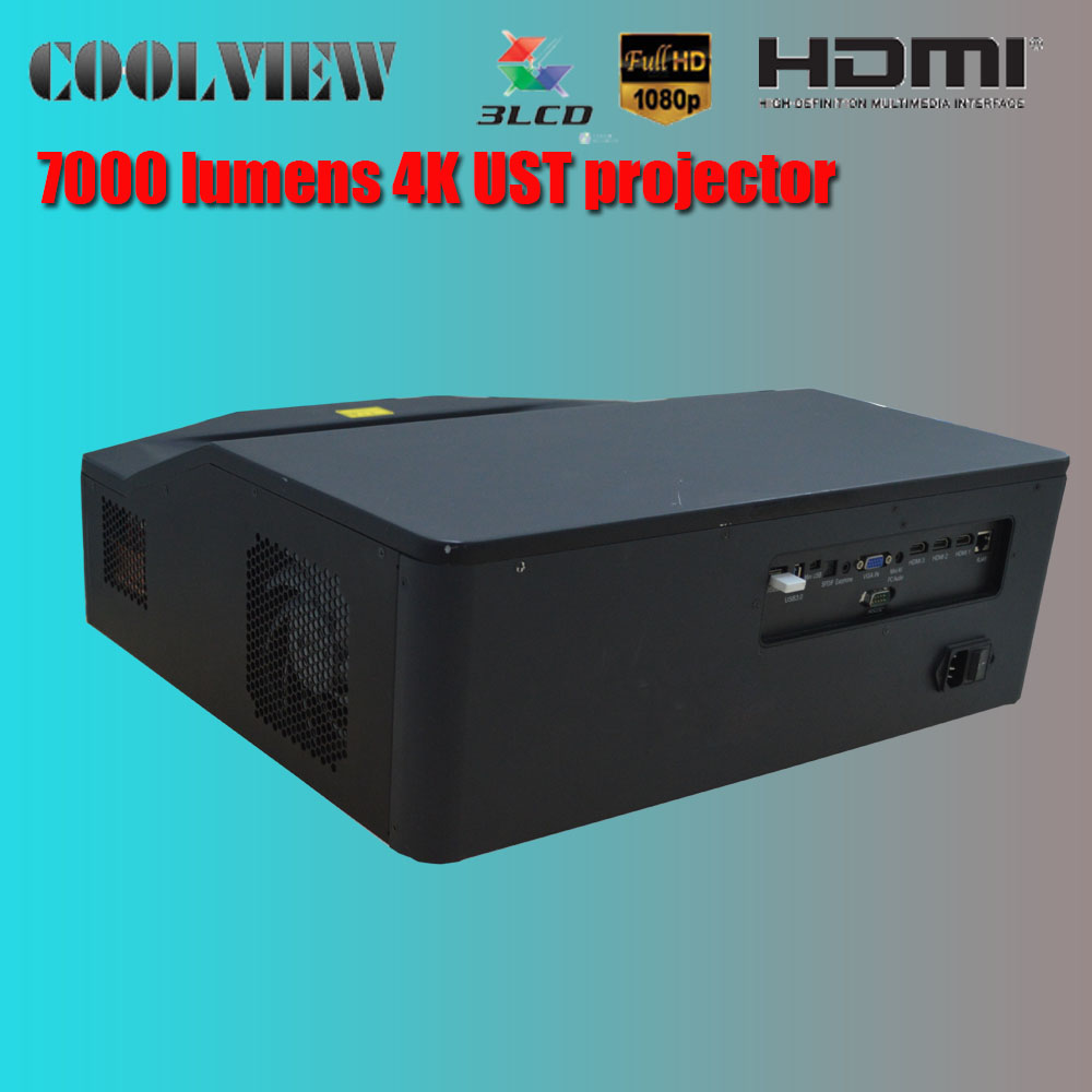 4K 7000 lumens Ultra Short Throw Laser Projector