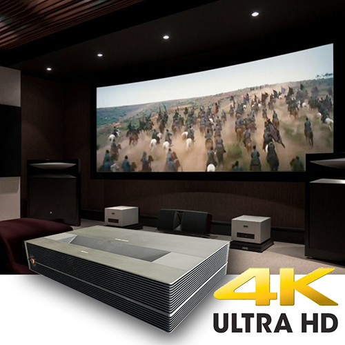 4K 4000 lumens Ultra Short Throw Laser Projector